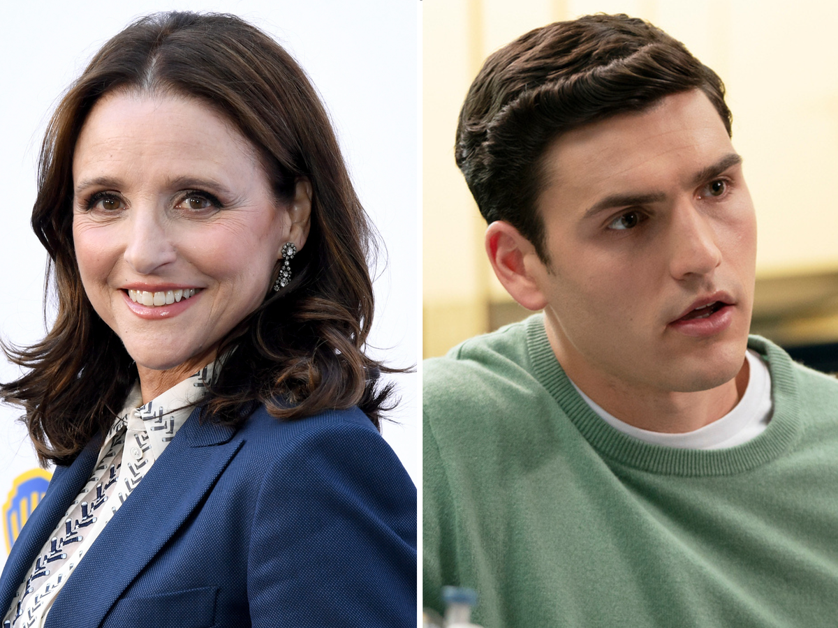 Julia Louis Dreyfus Shares Hilarious Reaction To Sons ‘racy Sex Lives Of College Girls Scene 